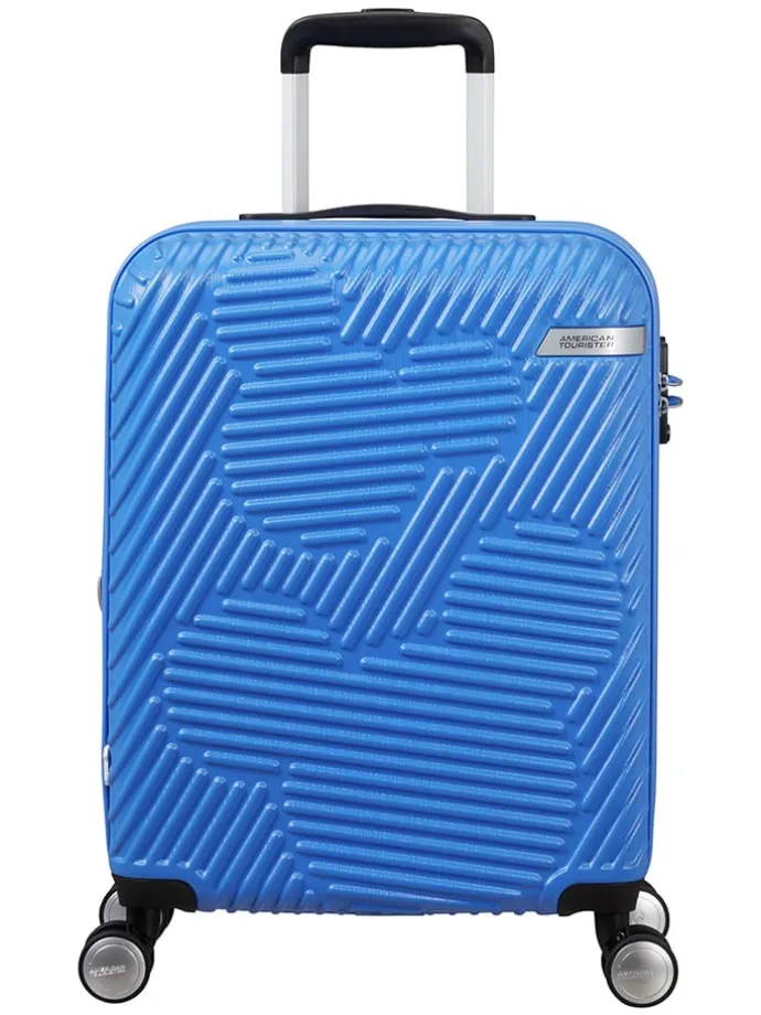 Hardcase-Trolley in Blau - (B)40 x (H)55 x (T)20 cm