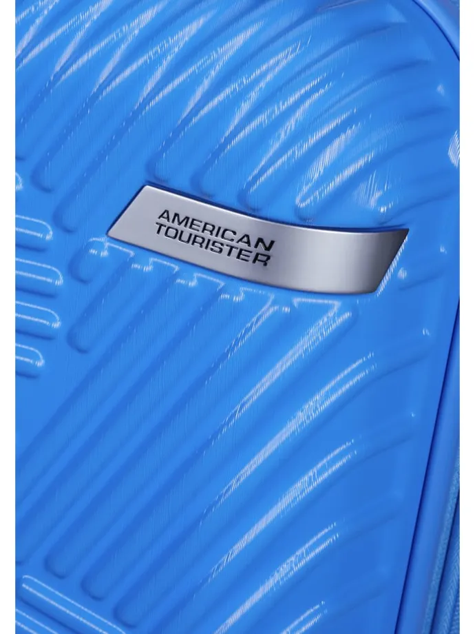 Hardcase-Trolley in Blau - (B)40 x (H)55 x (T)20 cm