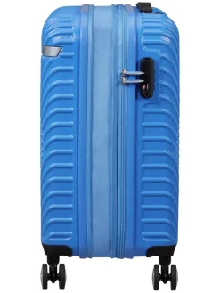Hardcase-Trolley in Blau - (B)40 x (H)55 x (T)20 cm