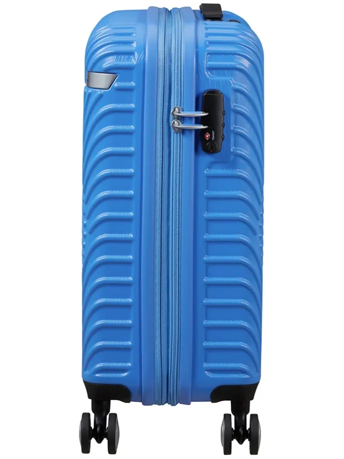 Hardcase-Trolley in Blau - (B)40 x (H)55 x (T)20 cm