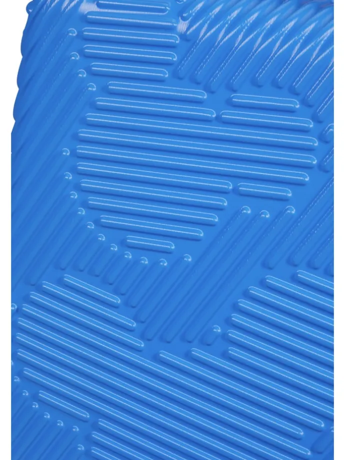 Hardcase-Trolley in Blau - (B)40 x (H)55 x (T)20 cm