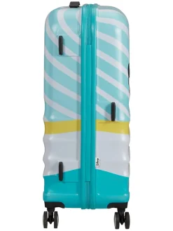 Hardcase-Trolley in Türkis - (B)47 x (H)67 x (T)26 cm