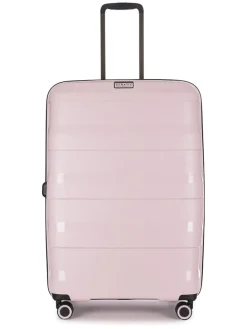 Hardcase-Trolley "Straw+" in Rosa - (B)51 x (H)76 x (T)31 cm