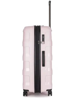 Hardcase-Trolley "Straw+"  in Rosa - (B)51 x (H)76 x (T)31 cm