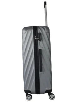 Hardcase-Trolley "Sweapeak" in Silber - (B)34 x (H)53 x (T)21 cm