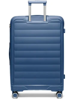 Hardcase-Trolley "Turin" in Dunkelblau - (B)51 x (H)75 x (T)29 cm