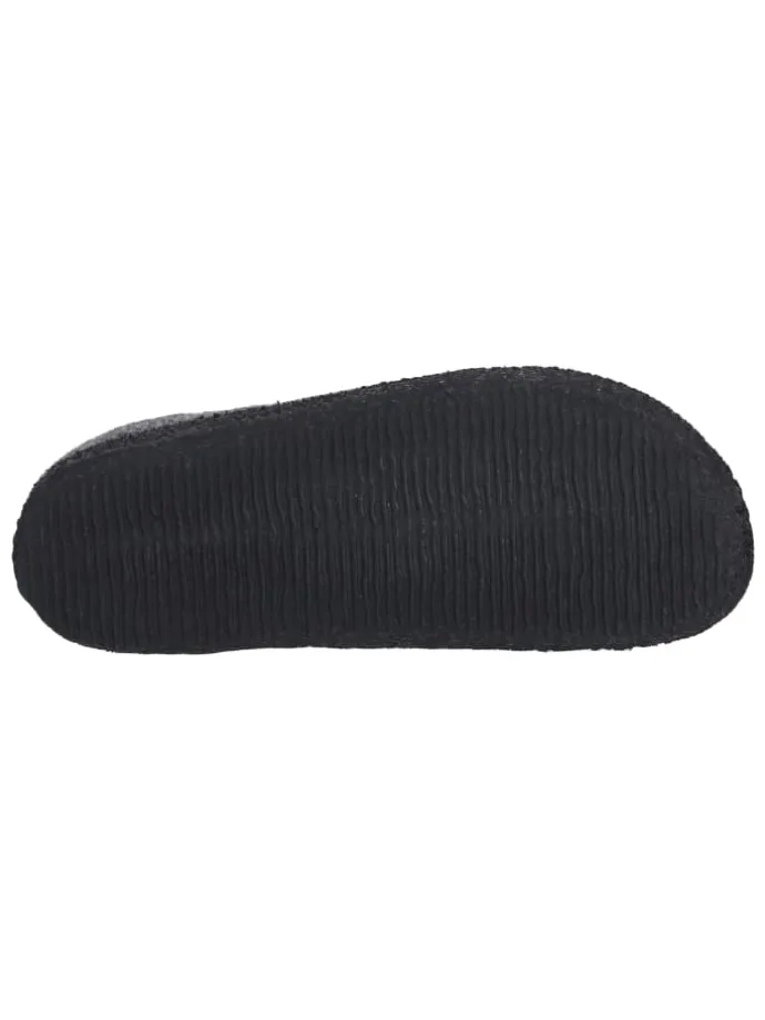 Hausschuh Tapai in 1011 Dark Grey Melange