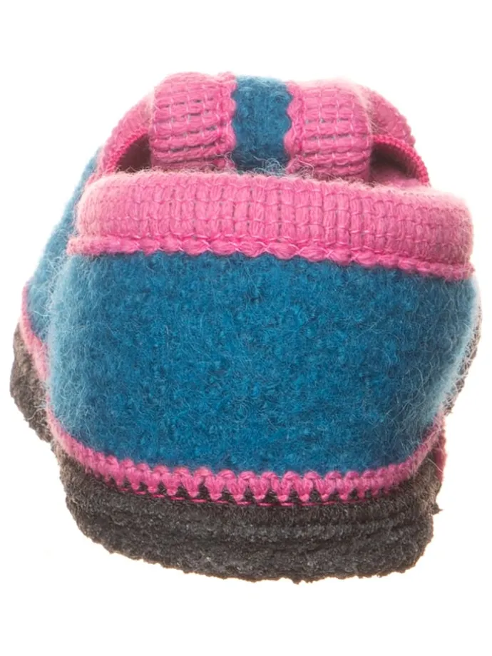 Hausschuhe "Bobby Einhorn" in Blau