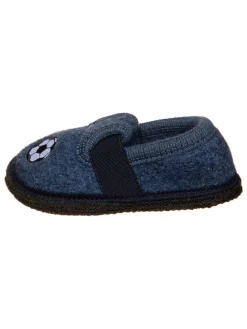 Hausschuhe "Bobby" in Blau