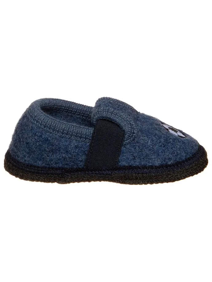 Hausschuhe "Bobby" in Blau