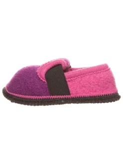 Hausschuhe "Bobby" in Lila/ Rosa