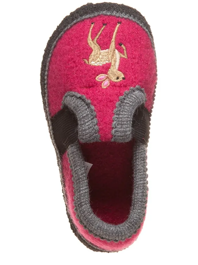 Hausschuhe "Bobby Reh" in Pink