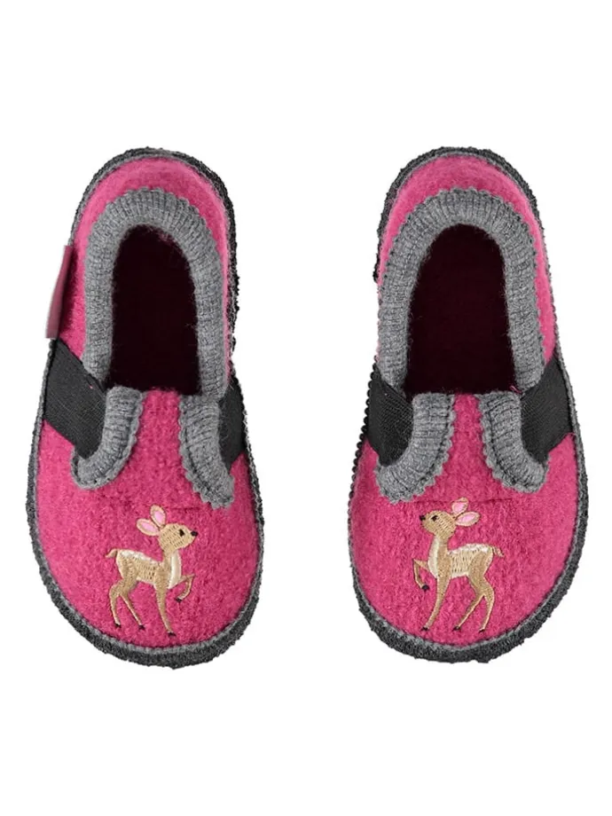 Hausschuhe "Bobby Reh" in Pink