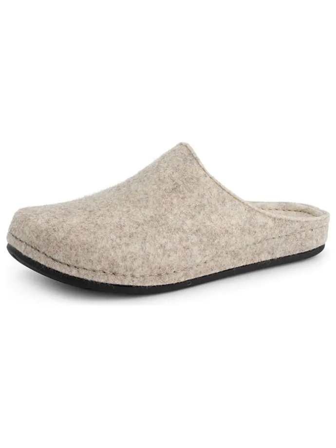 Hausschuhe "Come Home" in Creme