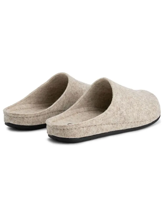 Hausschuhe "Come Home" in Creme