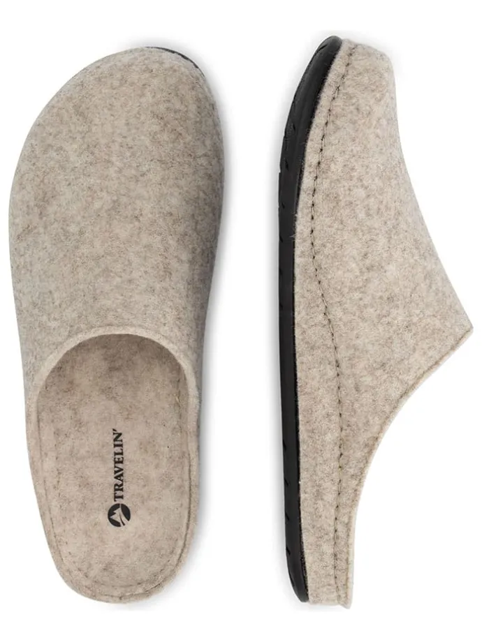 Hausschuhe "Come Home" in Creme
