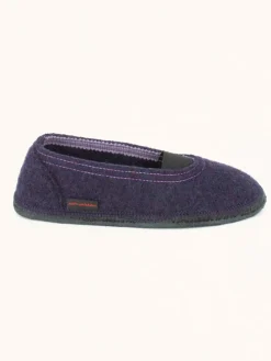 Hausschuhe "Ronja" in Violett