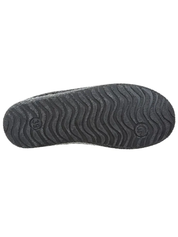 Hausschuhe Sinaka in 1011 Dark Grey Melange