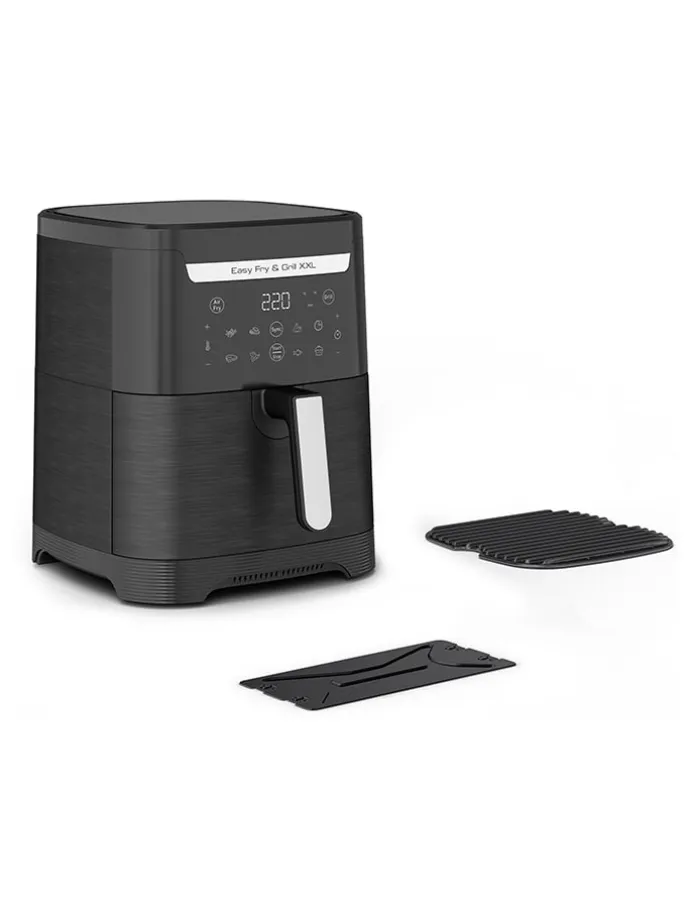 Heißluftfritteuse "Easy Fry & Grill XXL" in Schwarz - 1,5 kg