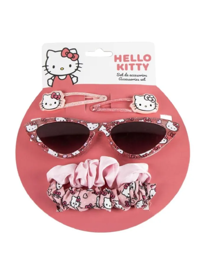 Hello Kitty Kinder-Sonnenbrille – Stylisch mit passendem Zubehör in Pink
