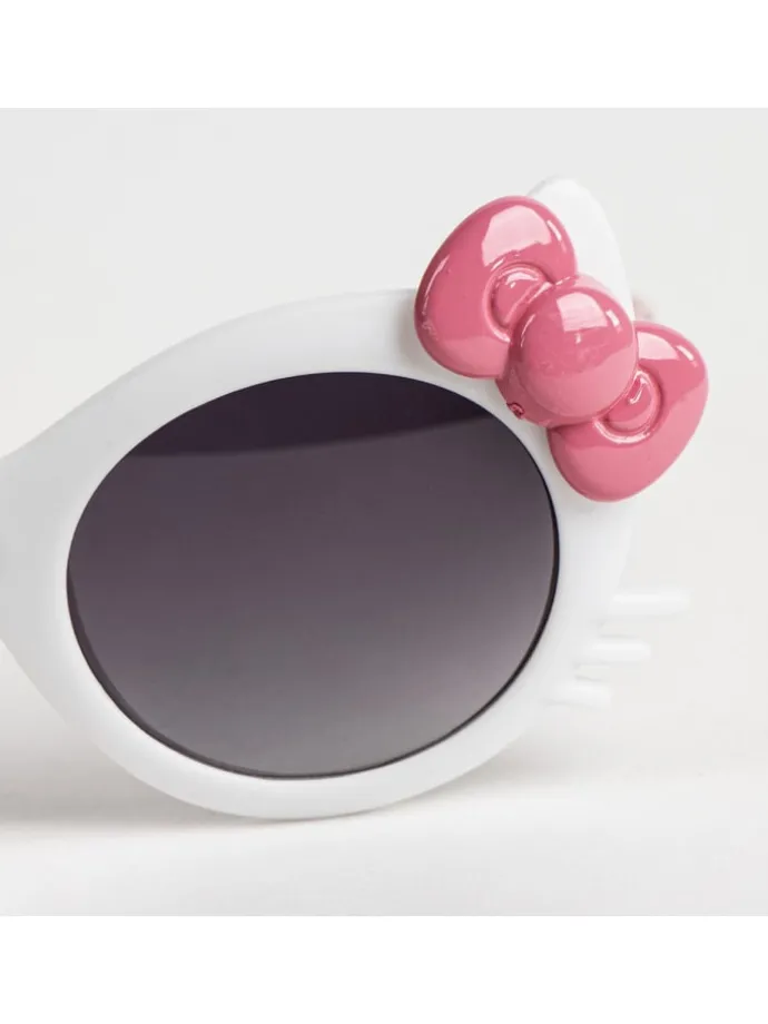 Hello Kitty Premium Sonnenbrille Mädchen UV-Schutz in Weiß