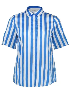 Hemd - Regular fit - in Blau/ Weiß