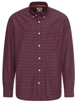 Hemd - Regular fit - in Rot
