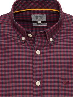 Hemd - Regular fit - in Rot