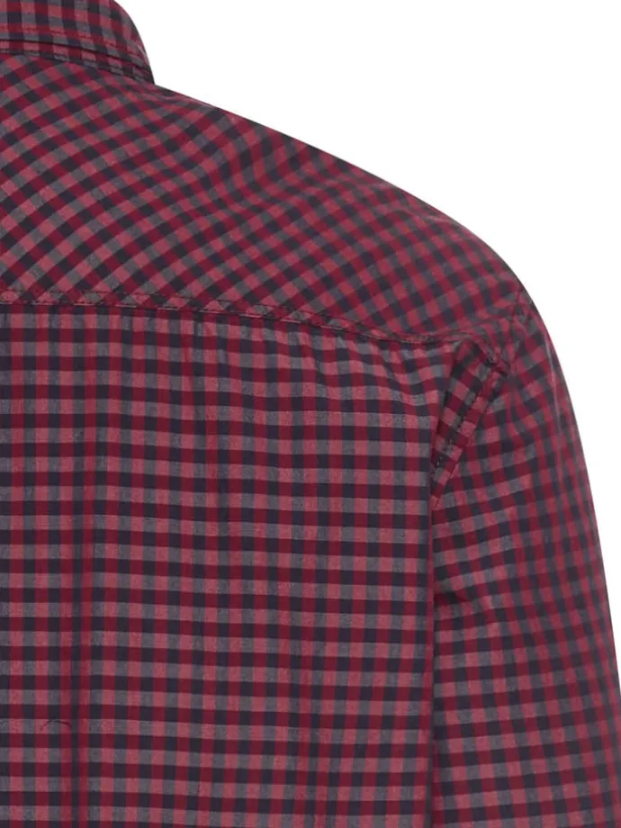 Hemd - Regular fit - in Rot