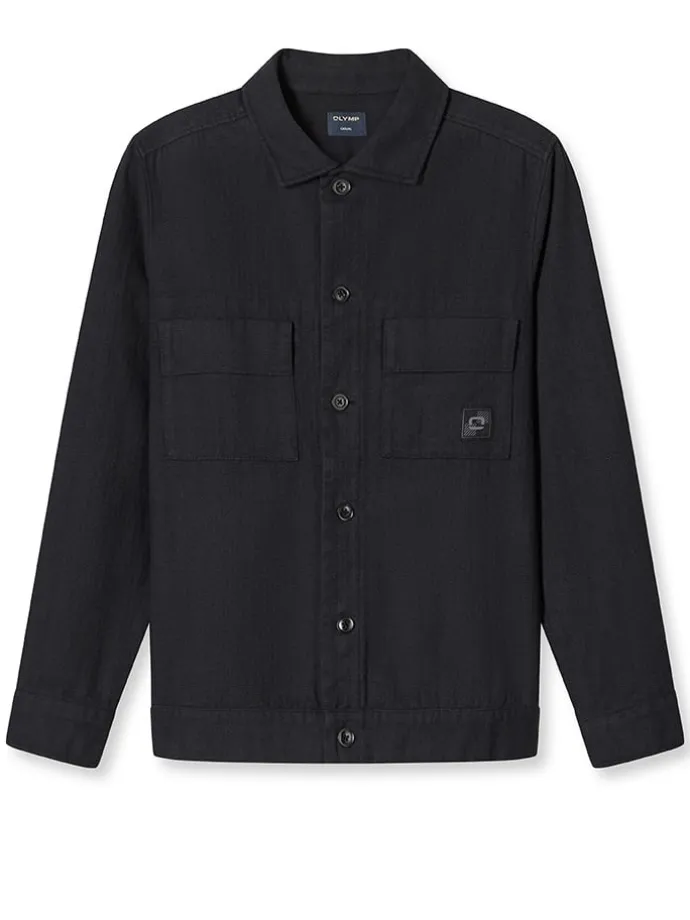 Hemd "Casual" - Regular fit - in Schwarz