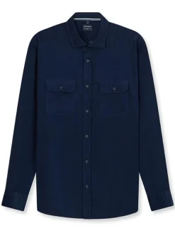 Hemd "Casual" - Regular fit - in Dunkelblau