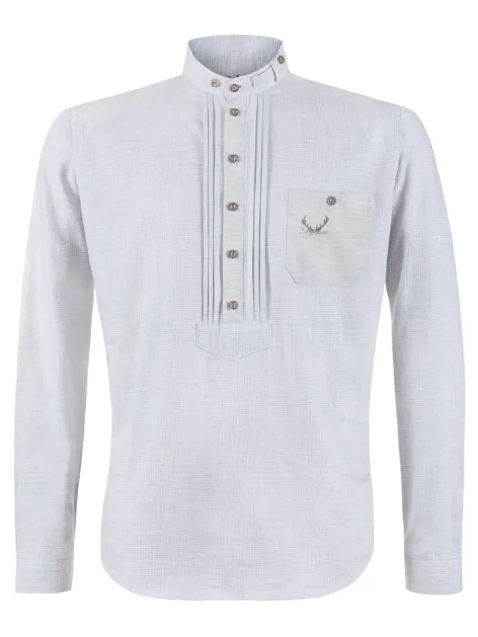 Hemd "Flori" in grau