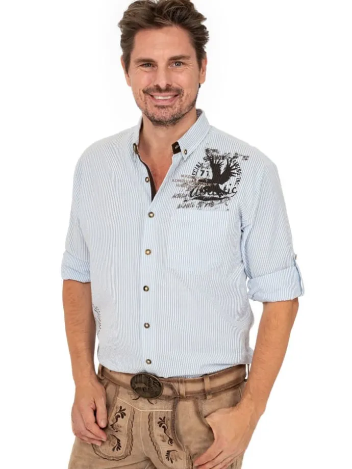 Hemd FREDERICK in hellblau