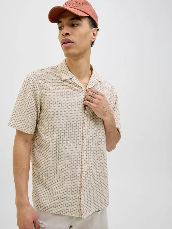 Hemd "Luke" in Beige