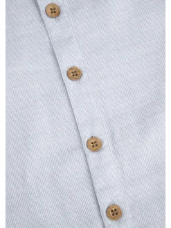 Hemd mit langen Ärmeln in blau