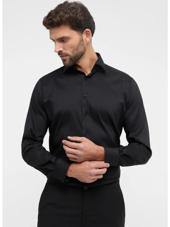 Hemd MODERN FIT in schwarz