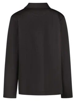 Hemdjacke "Polam" in Schwarz