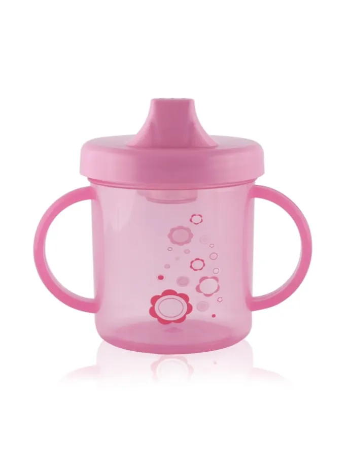 Henkelbecher Trinkbecher 210ml in rosa