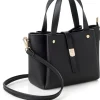 Henkeltasche "Bellagio" in Schwarz - (B)25 x (H)19 x (T)11 cm