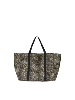 Henkeltasche in Beige/ Braun