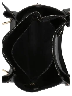 Henkeltasche in Schwarz - (B)34 x (H)33 x (T)16 cm