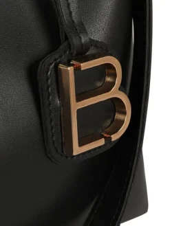Henkeltasche in Schwarz - (B)34 x (H)33 x (T)16 cm