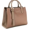 Henkeltasche "Rome" in Taupe - (B)36 x (H)26 x (T)11 cm
