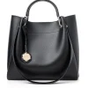 Henkeltasche "Sicilia" in Schwarz - (B)32 x (H)28 x (T)14 cm