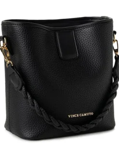 Henkeltasche "Venice" in Schwarz - (B)18 x (H)20 x (T)10 cm