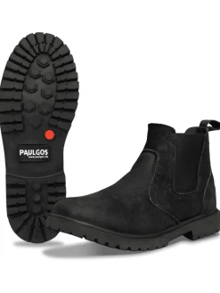 Herren Chelsea Boots, Stiefeletten, Schuhe in Schwarz