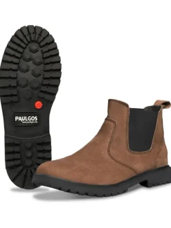 Herren Chelsea Boots, Stiefeletten, Schuhe in Dunkelbraun