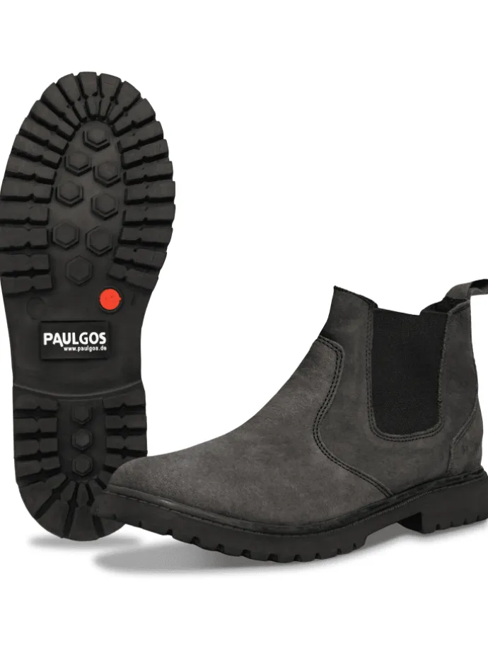 Herren Chelsea Boots, Stiefeletten, Schuhe in Dunkelgrau