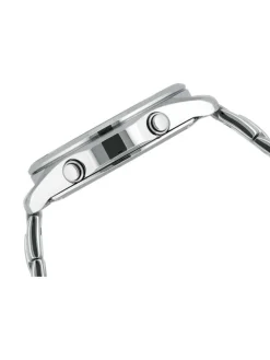 Herren Solar-Funkuhr Blau / Silber