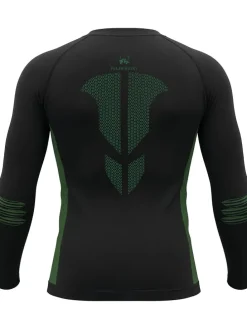 Herren Sport-Funktionsunterwäsche Set Hemd + Hose in Grün